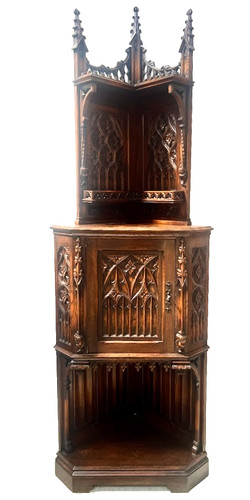 Encoignure style gothique - de,