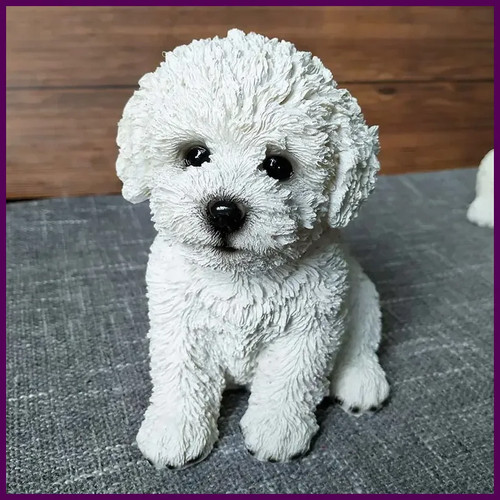 Cute bichon frise simulation - cute,