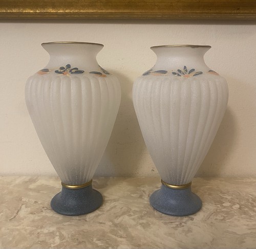 Vintage frosted opaline glass - opaline,