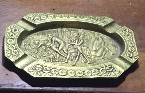 Cendrier collection bronze art - cendrier,