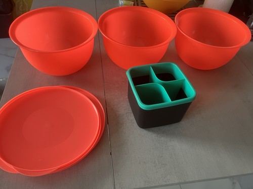 Tupperware lot saladiers - de,