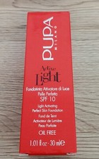 NEUF @@ PUPA Fond de teint fluide Active Light activateur de lumiere SPF10 30ml