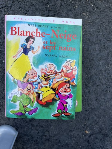 Livre blanche neige - blanche-neige, nains