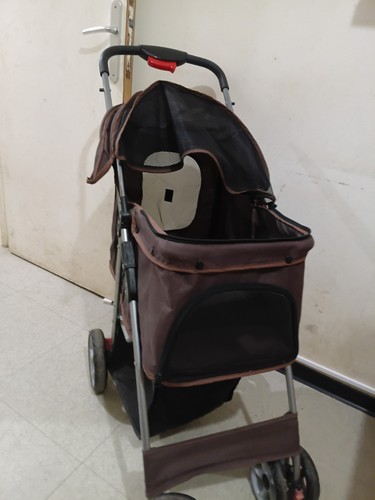 Poussette transport chien