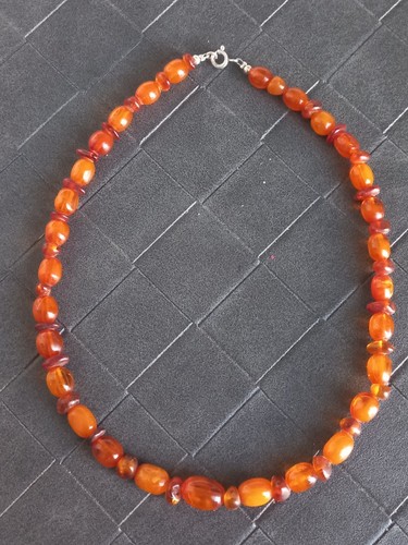 Collier ambre baltique - en,