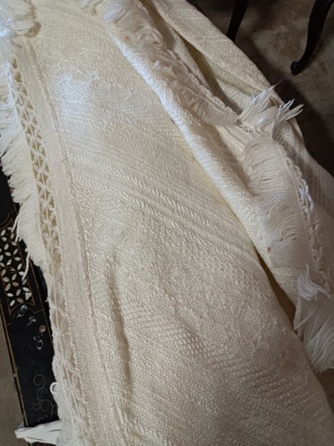 Dessus lit ancien jete de - lit,