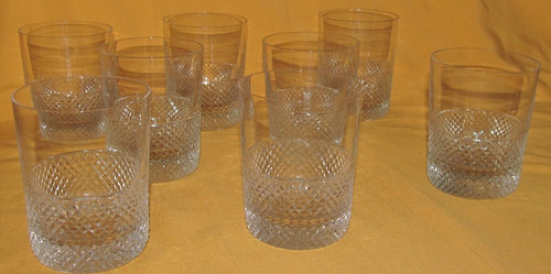 Lot verres whisky en - à,