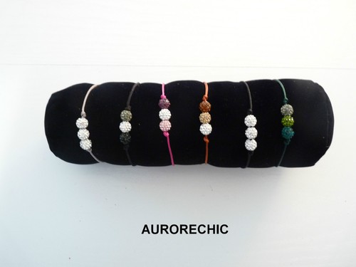 Bracelet shamballa boules - bracelet,