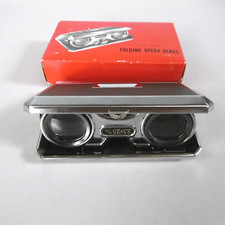 antique king folding theatre binoculars 25x25 mm