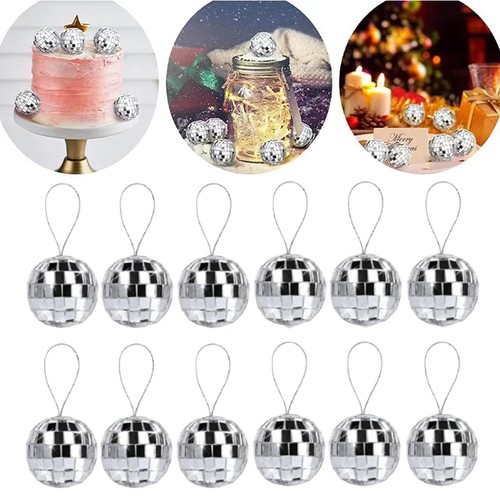 Boules disco miroir - boules, miroir,