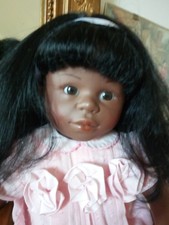 poupée Corolle de 42 cm de 2000 - "Mélissa" longs cheveux bruns yeux fixes