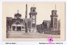 VENISE, VENEZIA, L'ARSENAL, CHANTIER NAVAL, ITALIE, CDV PONTI  1870 -C10
