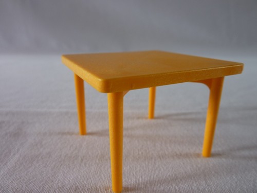 Playmobil 4055 table jaune - playmobil,