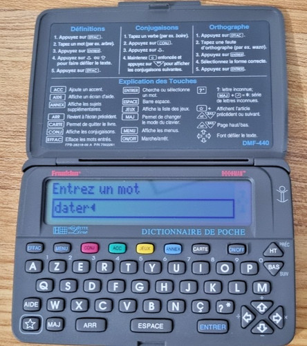 Dictionnaire poche dmf - dictionnaire, de