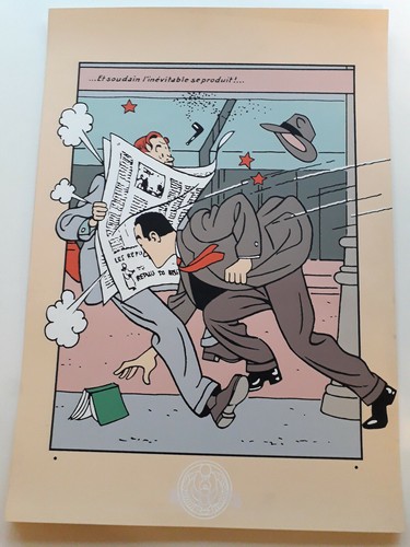 Affiche poster tintin - tintin, et