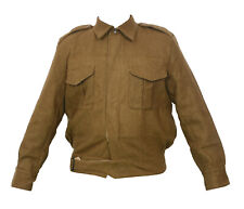 WW2 British 37 Pattern Battle Dress Uniform Wool Tunic - Small 38" G044