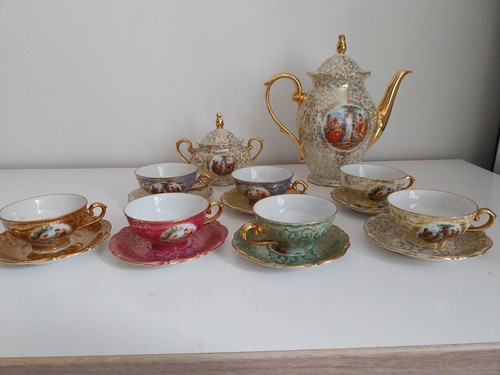Service table porcelaine - de, en