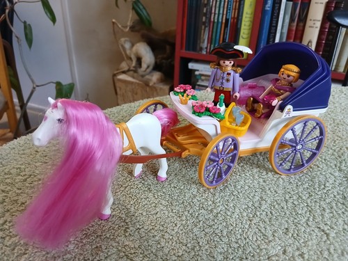 Château playmobil calèche - playmobil,