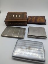 Lot of 5 Cigarette Boxes