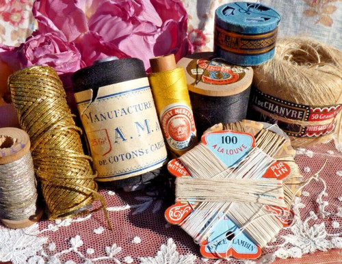 Antique haberdashery lot 7 - lot,