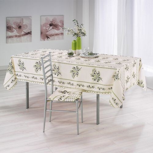 Nappe olivou beige 1m50 - , 1m20