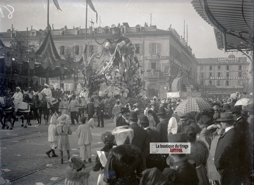 Carnaval nice fête chars - de, nice,