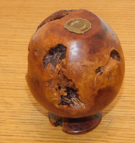 Vase bois vintage scupture - vase, en