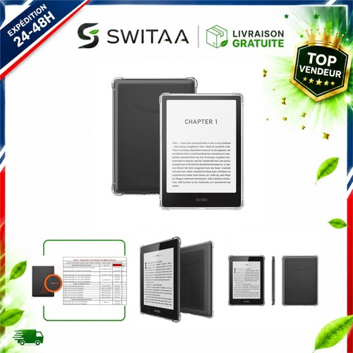 Coque transparente kindle - coque,