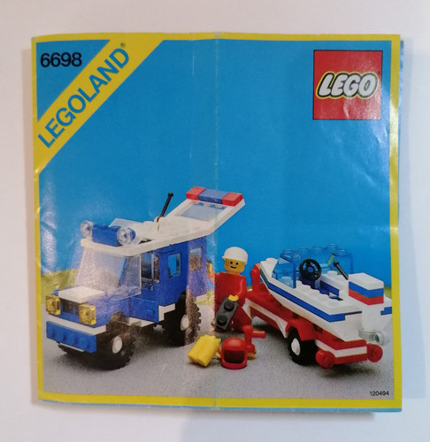 Notice lego legoland - 6698, rv