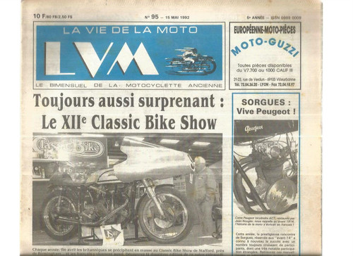 Vie moto n 95 - la,