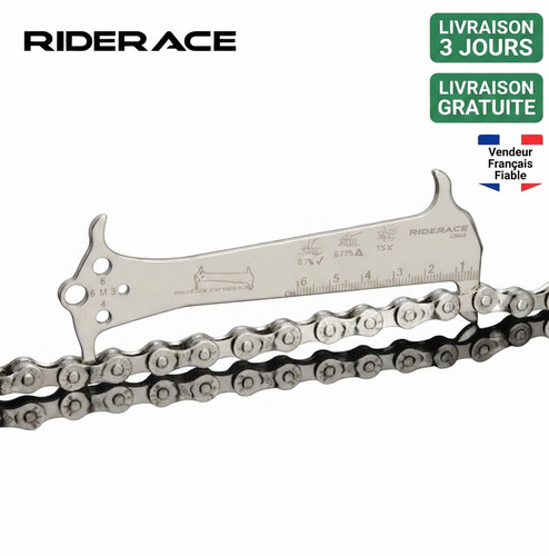 Jauge usure chaîne vélo - jauge,