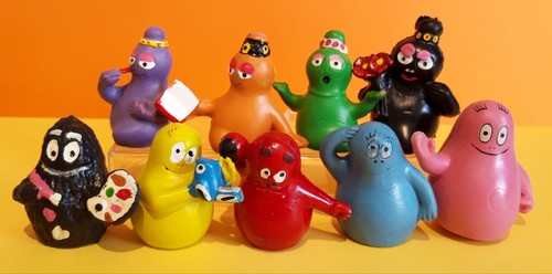 Barbapapa figurines vintage - barbapapa,
