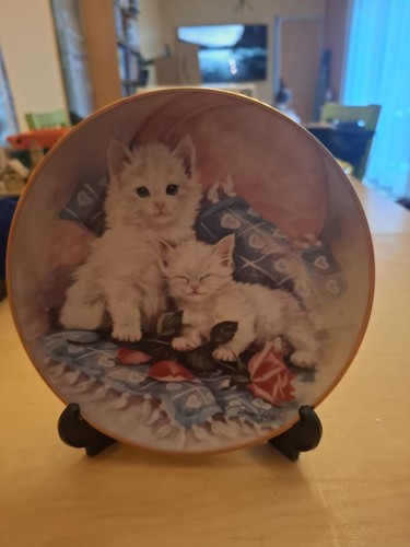 Assiette collection chat - assiette,