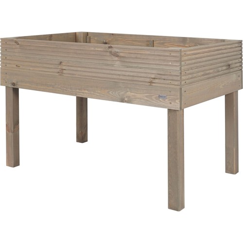 Bac fleurs jardin maxi gris - fleurs,