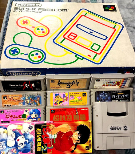 Console super famicom - console,