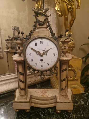 Ancienne horloge bois - ancienne,