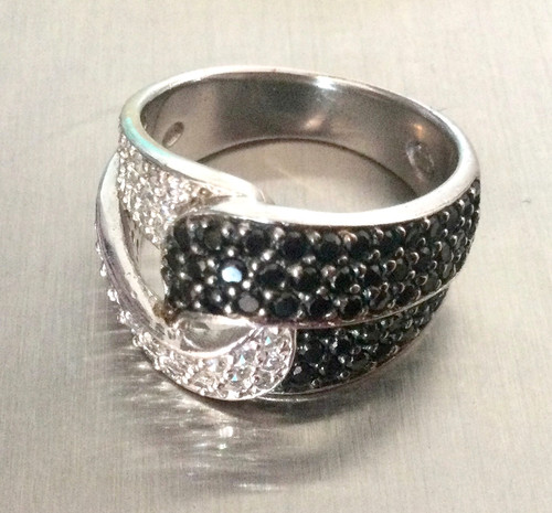 Argent massif grosse bague - argent, massif-grosse