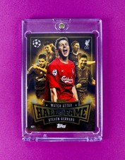 Steven Gerrard /HALL OF FAME Chrome