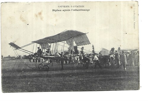 Aviation biplan apres l - aviation,