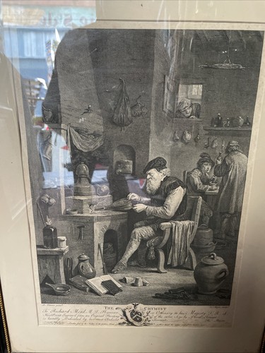 Ancienne gravure anglaise - gravure,