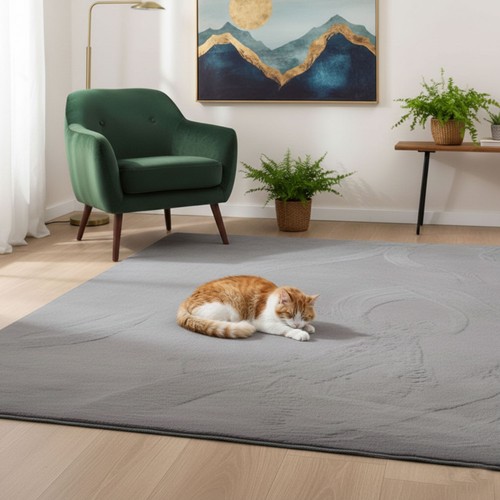 Tapis peluches fourrure - peluches,