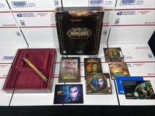 World of Warcraft -Collector's Edition VANILLA (PC, 2004) Incomplete *AS IS READ
