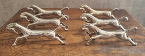 Lot porte couteaux chevaux - 6, porte-couteaux