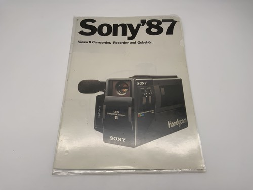 Sony caméscope vidéo - vidéo, 8