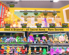 Steal A Brainrot - All Secret Items - Rare Secrets