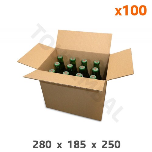 Caisse carton pour - , 12