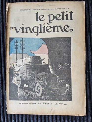 Tintin petit vingtième - -,