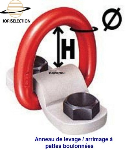 Anneau levage arrimage à - anneau,