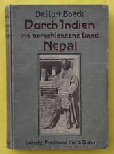 BOECK, PAYS FERMÉ NÉPAL PAR