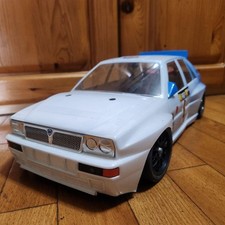 LANCIA DELTA integrale 16v RC Car Body Shell Only 1:10 All Painted TAMIYA